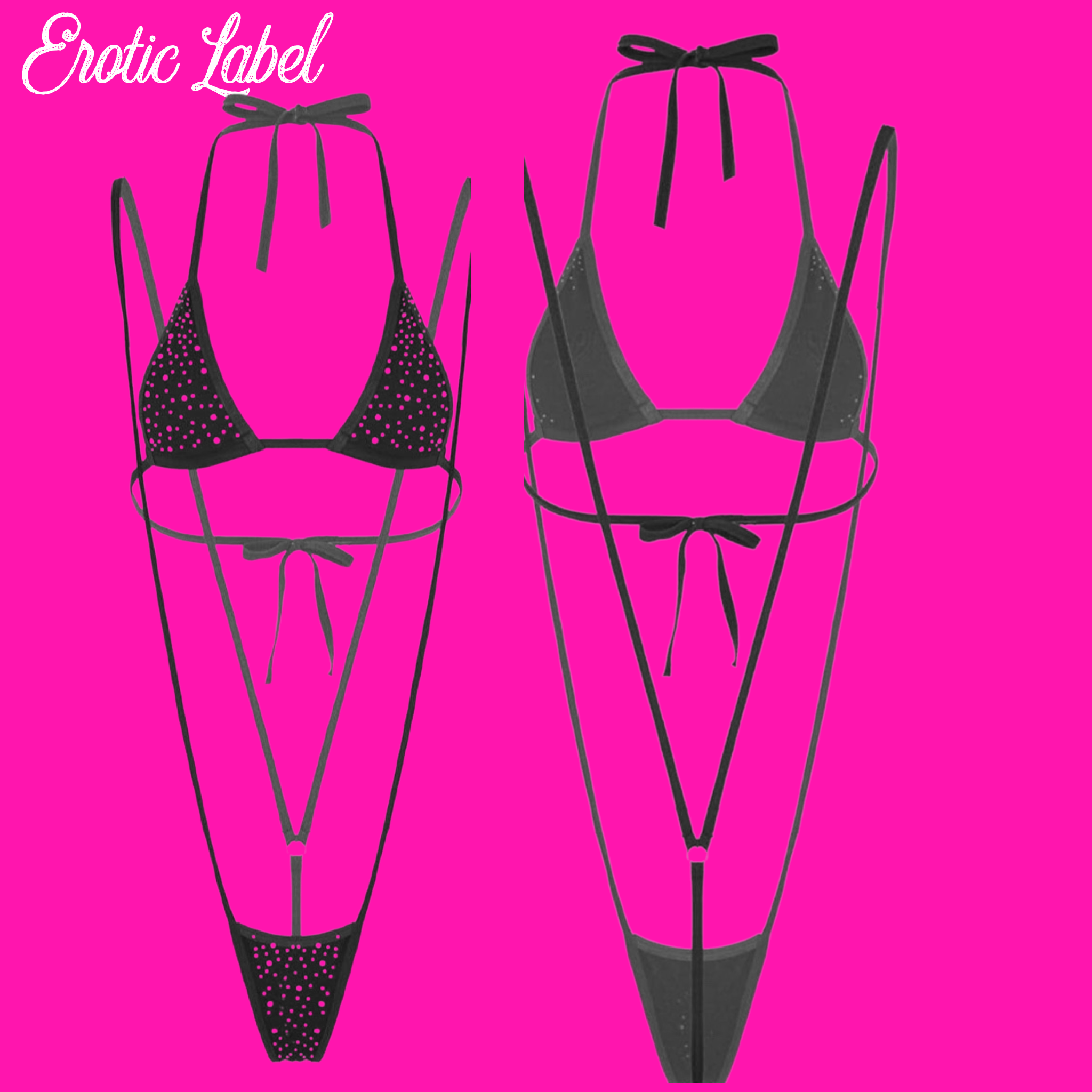 Posh- Black Slingshot