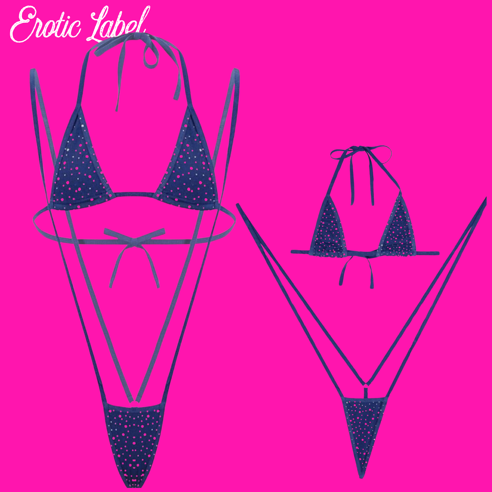 Posh- Navy Blue Slingshot