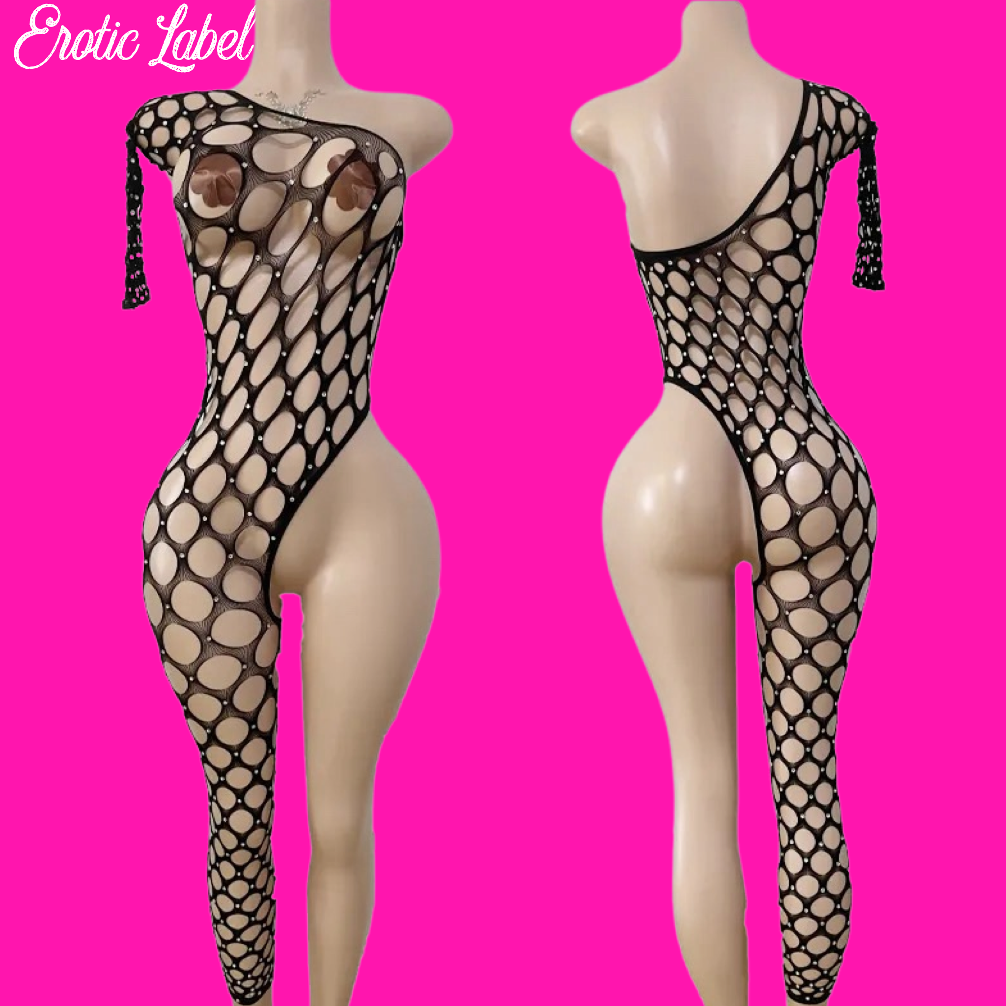 Top Notch Playsuit (Black)