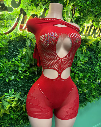 Club Flexinn- PG Romper (Red)