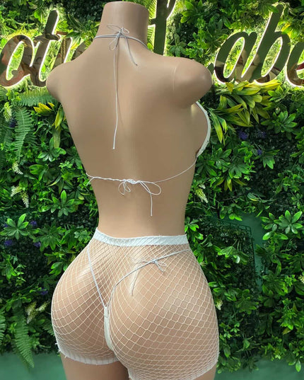 Hot Take MicroBikini (White)