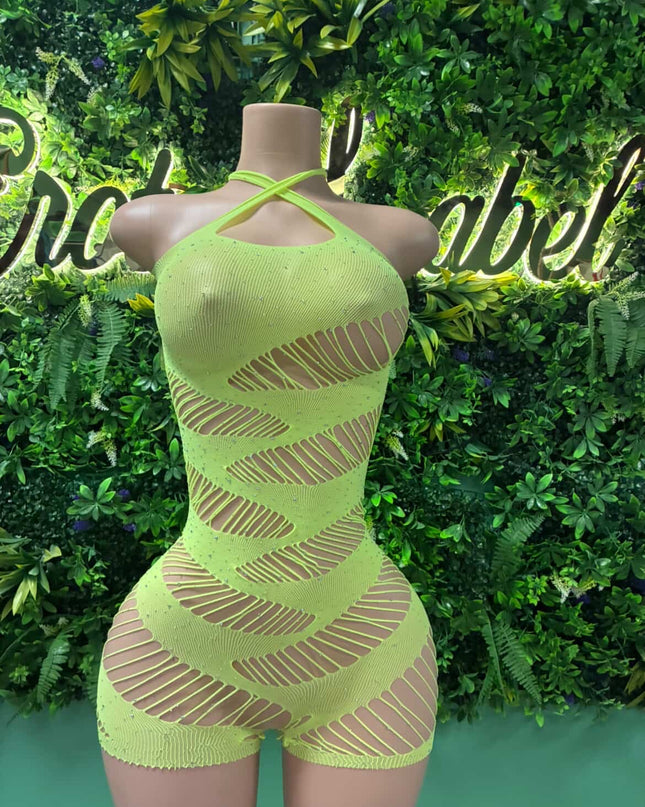 Stretch It Out - Playsuit (Neon)