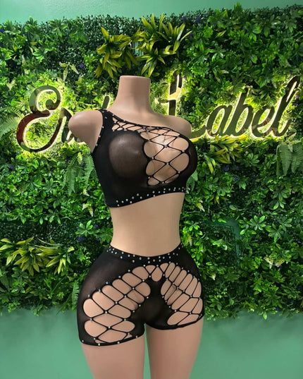 Main Star- Short Set (Black)