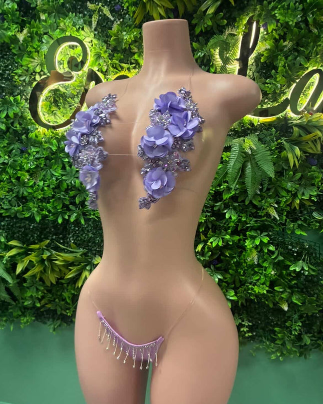 Bankroll Barb- Floral (Lavender)