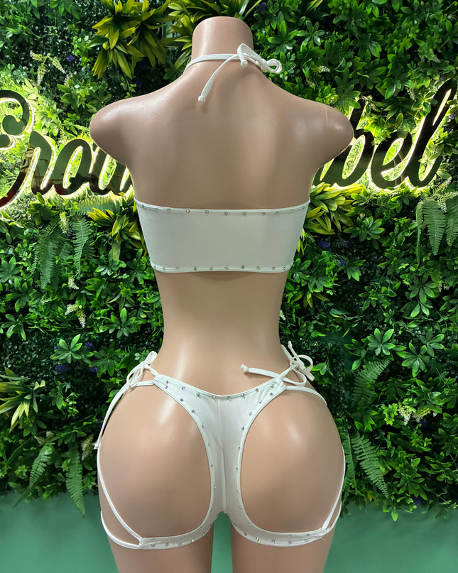 FAF Shorts Set- (White) XS/S