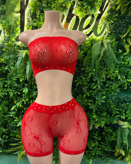 OMB- Short Set (Red)