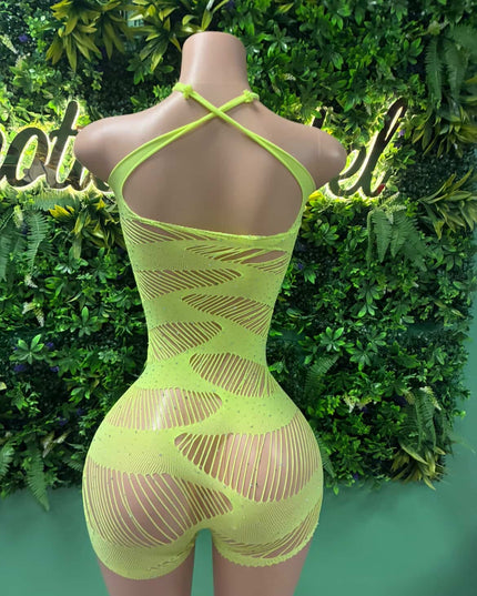 Stretch It Out - Playsuit (Neon)