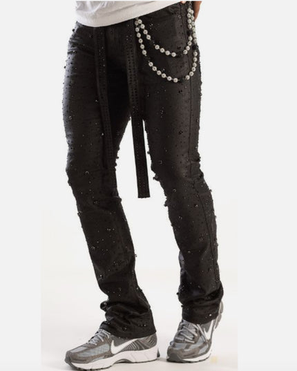 Mens- Rockstar kindred denim (black)