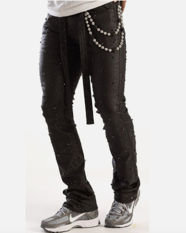 Mens- Rockstar kindred denim (black)