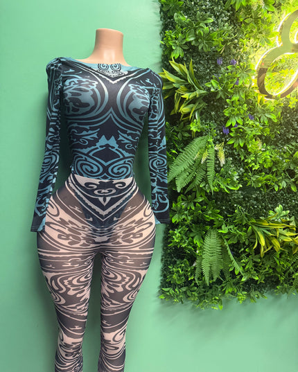 Made for me- Aztec mesh set