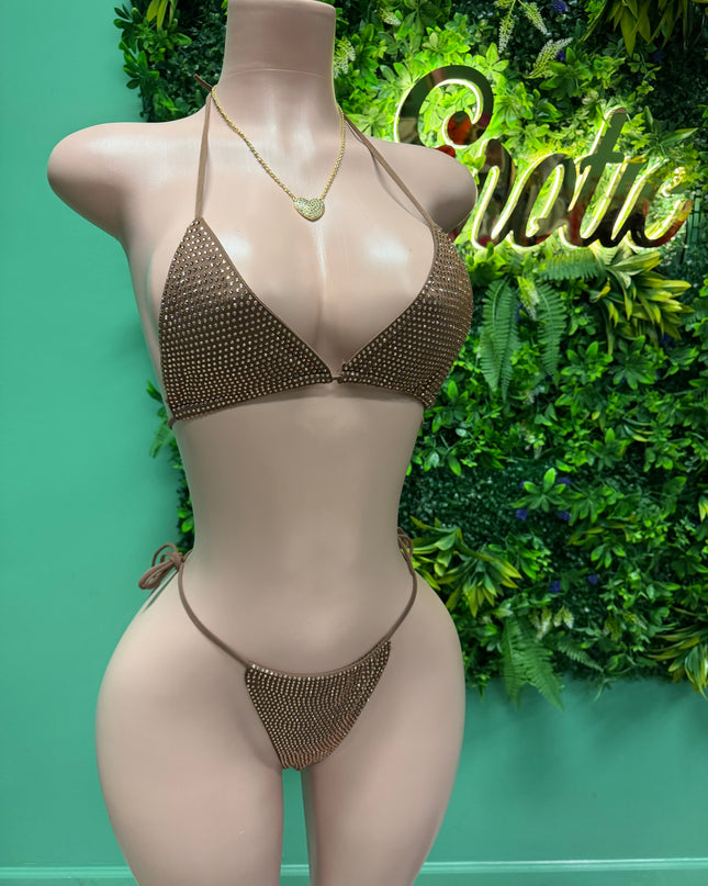 Big Biz Bling Bikini-Toffee