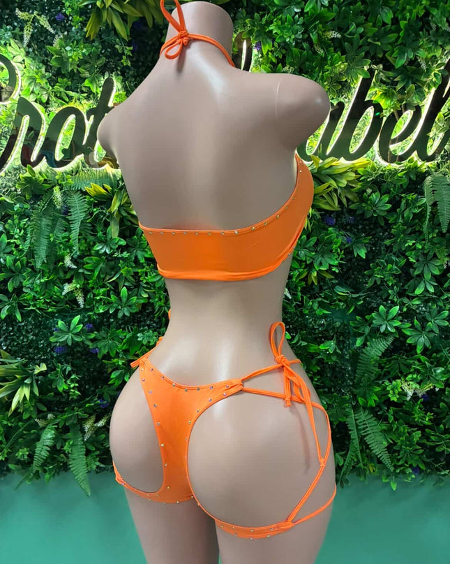 FAF Shorts Set- (Orange) XS/S
