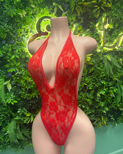 Bratty Rose Bodysuit (o/s)