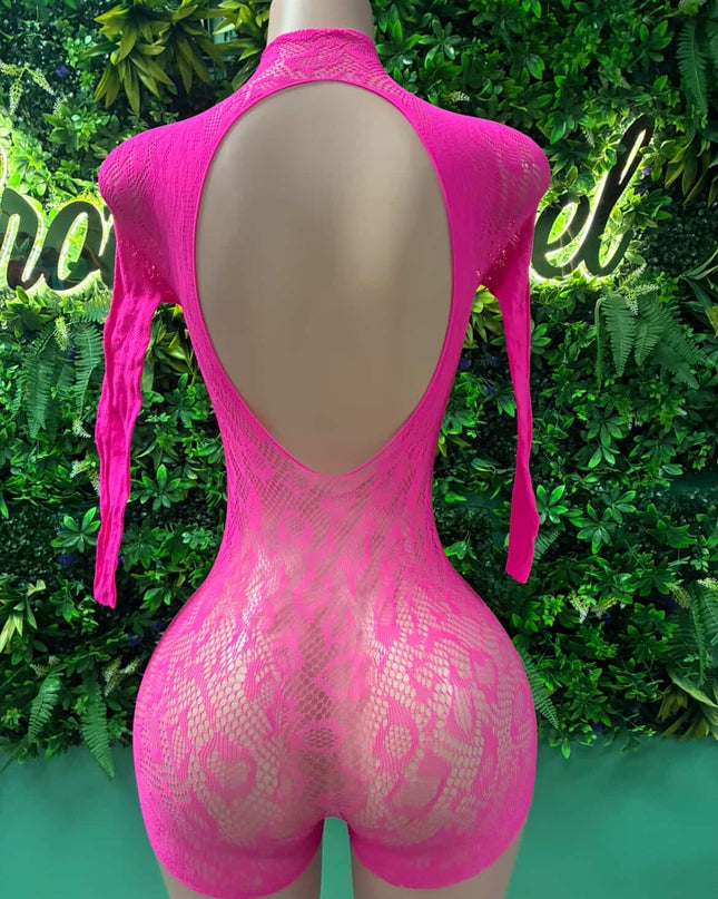 Ariel Baddie - Romper (Pink)