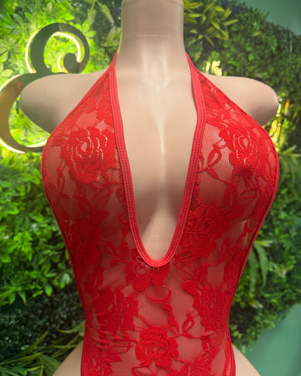 Bratty Rose Bodysuit (o/s)