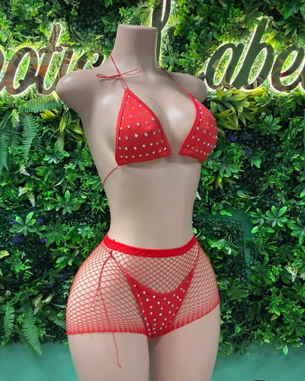 Hot Take MicroBikini (Red)
