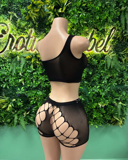 Main Star- Short Set (Black)