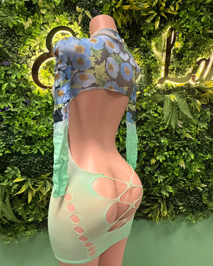 On stage -mini dress