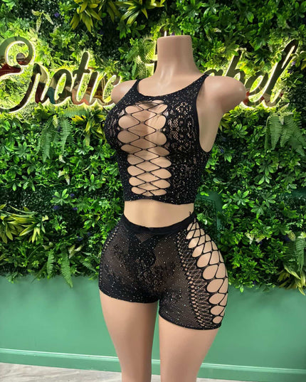 Fly Vixen- Short Set (Black)