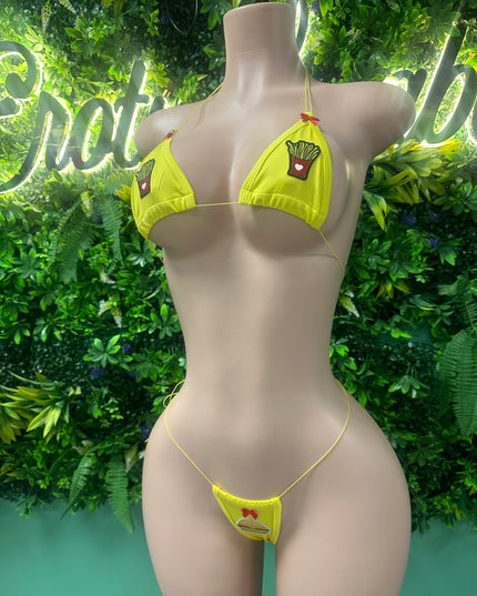 Real life snack-  Microbikini (Yellow)