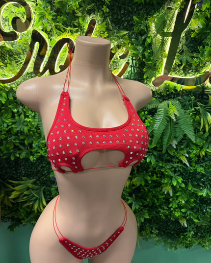 Taxed Em- Red bikini (S-L)