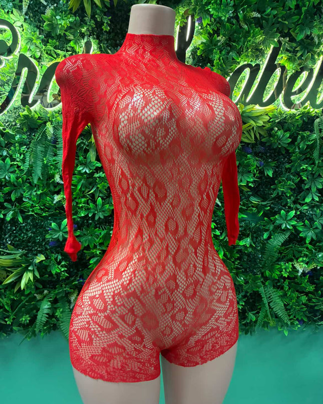 Ariel Baddie - Romper (Red)