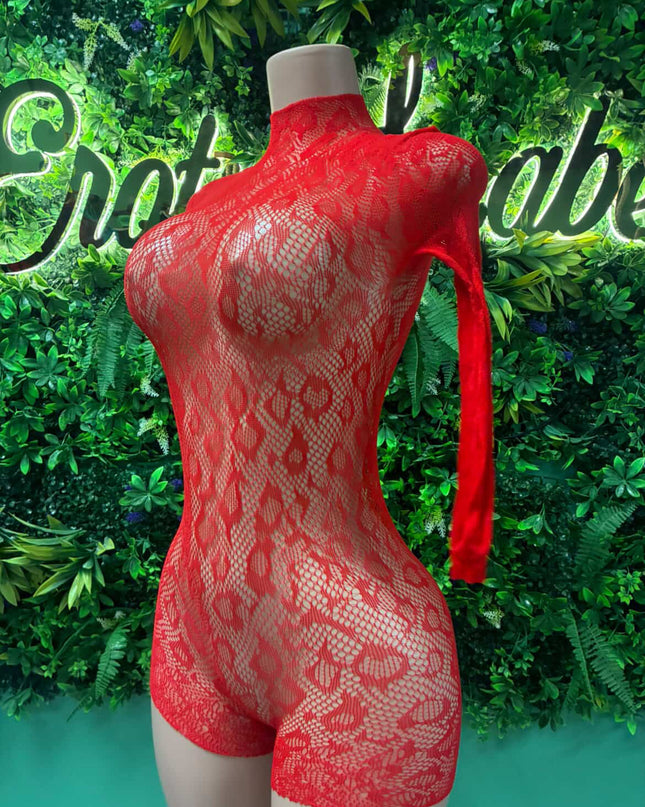 Ariel Baddie - Romper (Red)