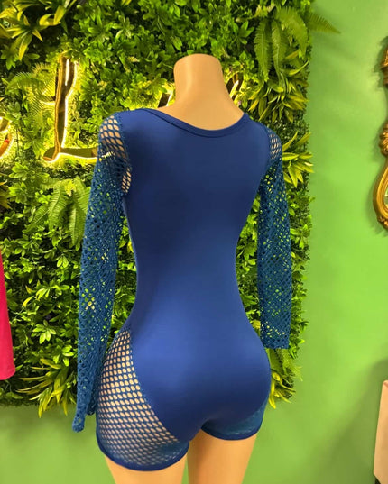 Bar Babe- Bottle Girl Outfit (Blue)