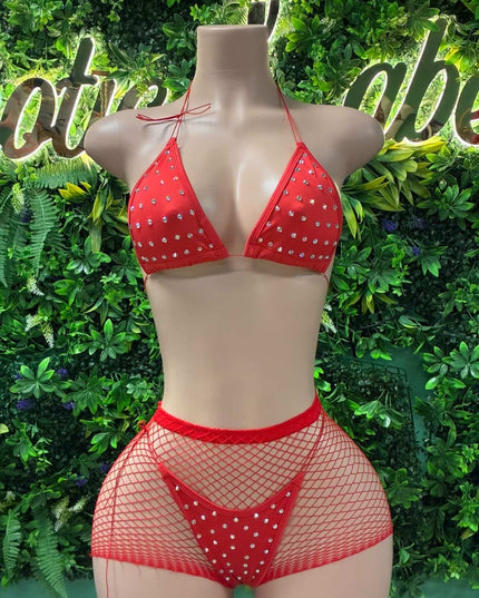 Hot Take MicroBikini (Red)