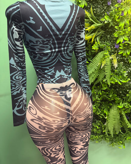 Made for me- Aztec mesh set