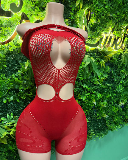 Club Flexinn- PG Romper (Red)