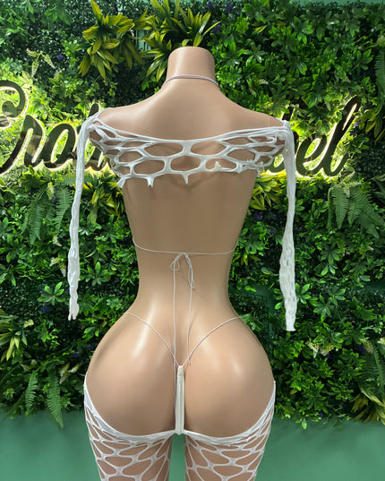 Plain Jane - Bikini Set (White)