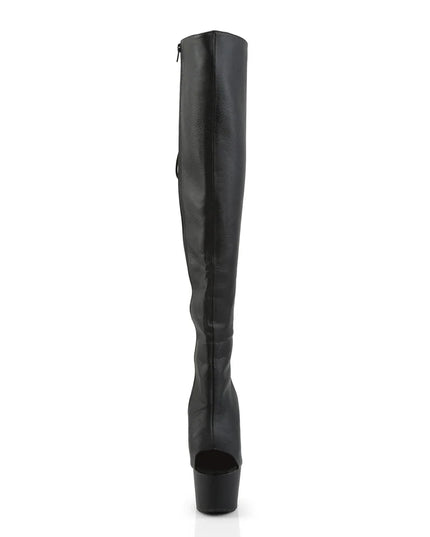 ADORE-3019 Black Vegan Leather