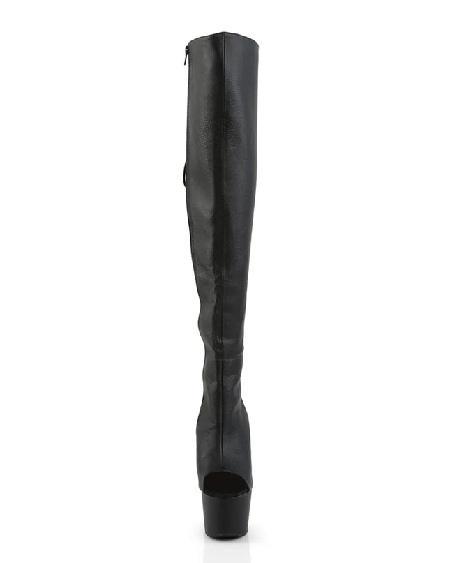 ADORE-3019 Black Vegan Leather
