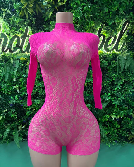 Ariel Baddie - Romper (Pink)