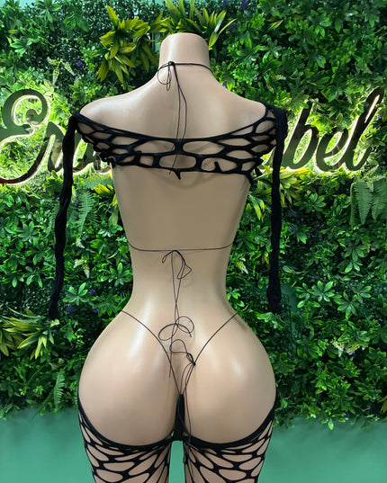Plain Jane - Bikini Set (Black)
