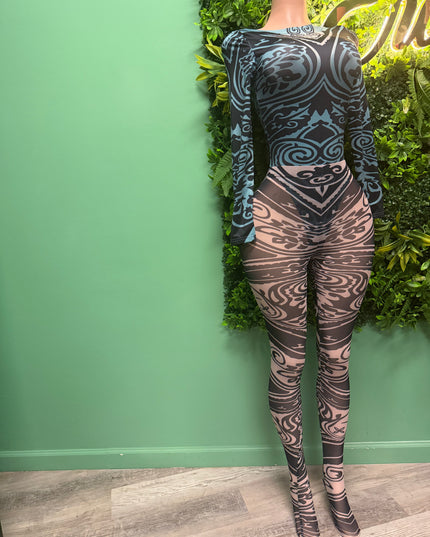 Made for me- Aztec mesh set