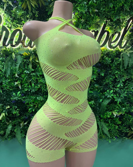 Stretch It Out - Playsuit (Neon)