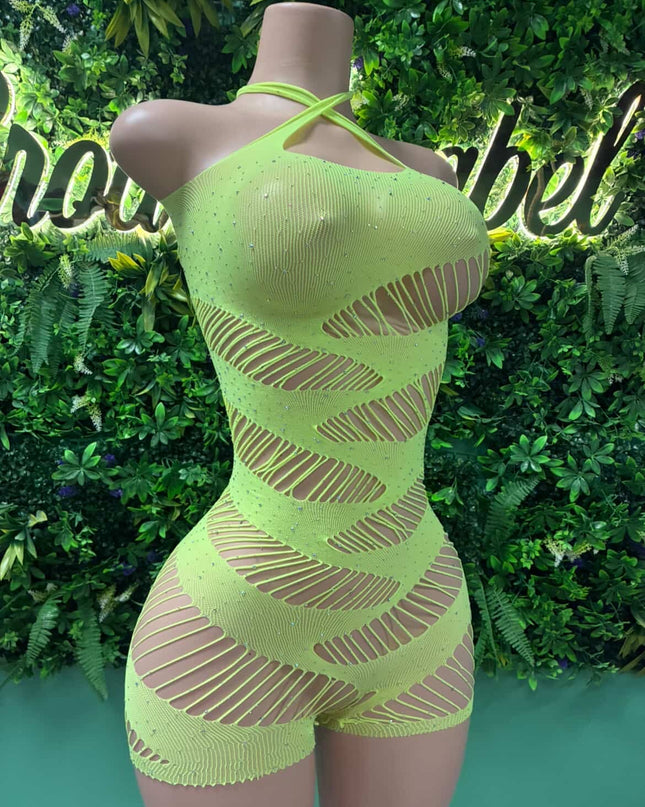Stretch It Out - Playsuit (Neon)