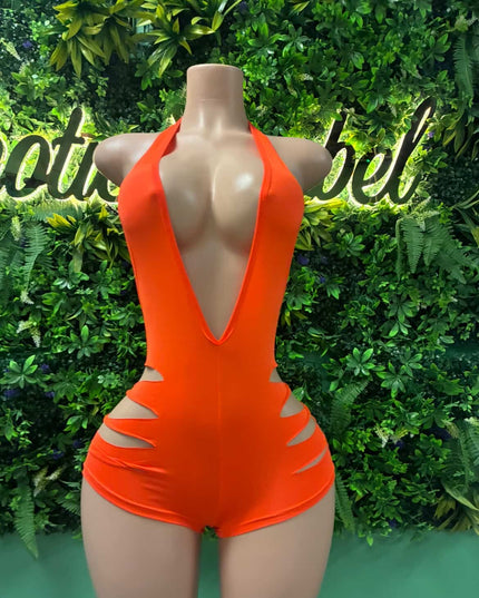 Certified- Romper (Orange)