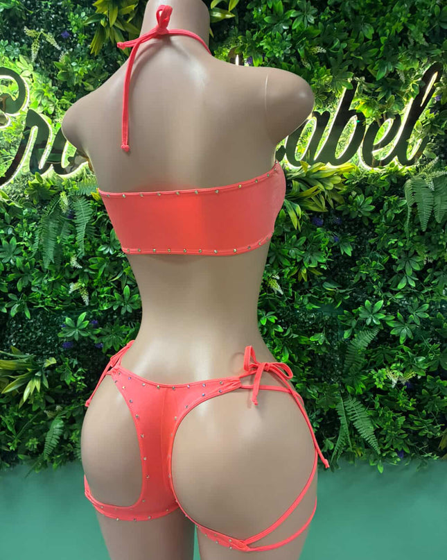 FAF Shorts Set- (Peach Melon) XS/S