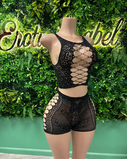 Fly Vixen- Short Set (Black)