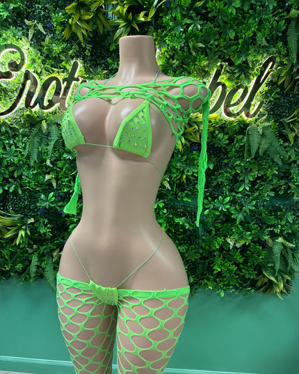 Plain Jane - Bikini Set (Neon)