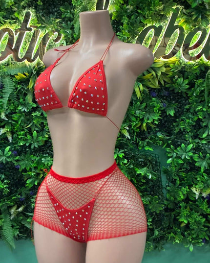 Hot Take MicroBikini (Red)