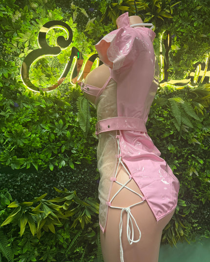 Dr. Erotic - Pink Cosplay Uniform