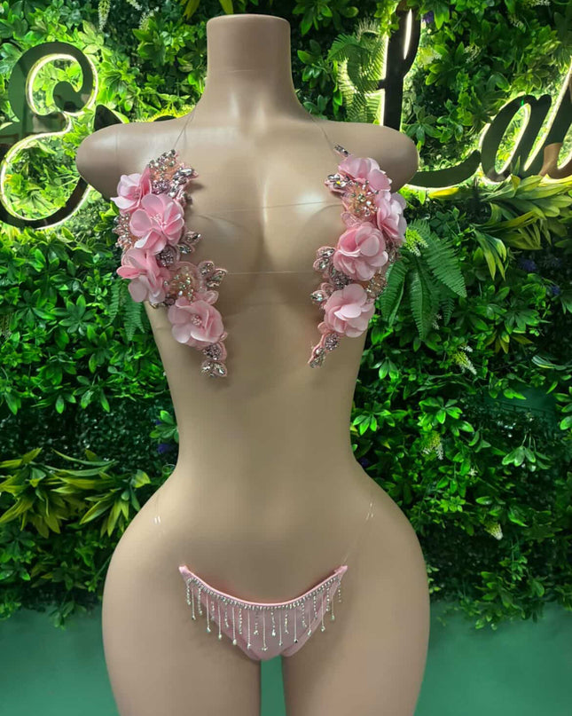 Bankroll Barb- Floral (Pink)