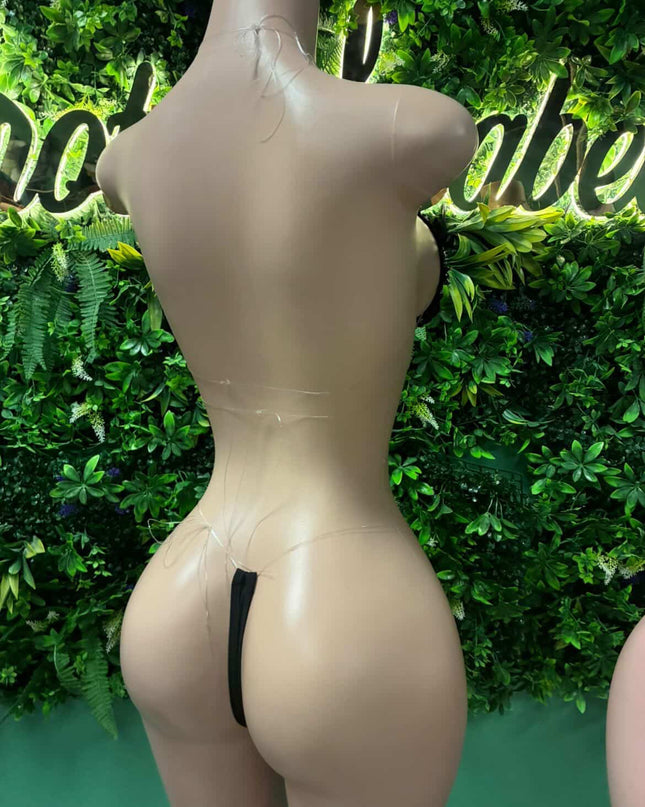 Bankroll Barb- Floral (Black)