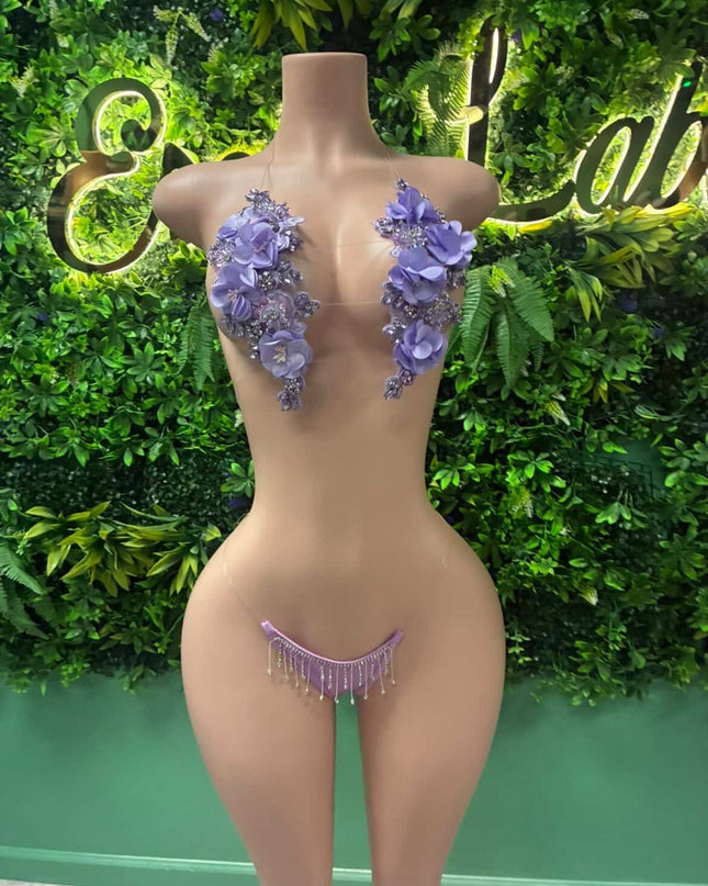 Bankroll Barb- Floral (Lavender)