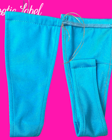 Classic Clear String - T bar thong’s (Water Blue)