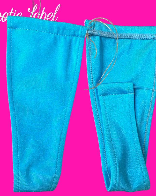 Classic Clear String - T bar thong’s (Water Blue)